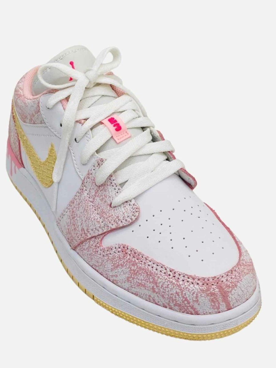 Pre - loved AIR JORDAN Strawberry Ice Cream Size EU 38.5 Sneakers at Reems Closet
