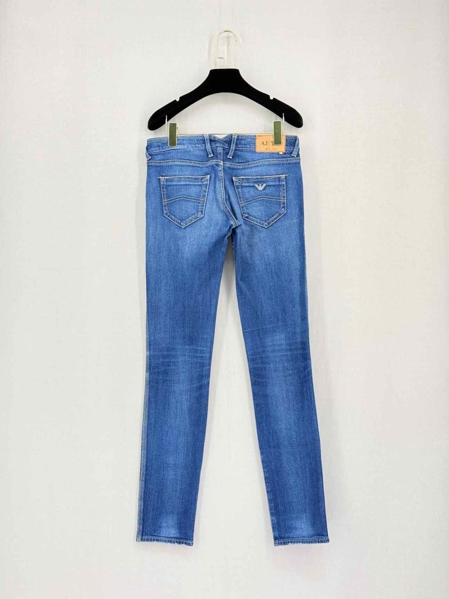 Pre-loved AJ ARMANI JEANS Eco Ice Blue Size 28 Jeans at Reems Closet