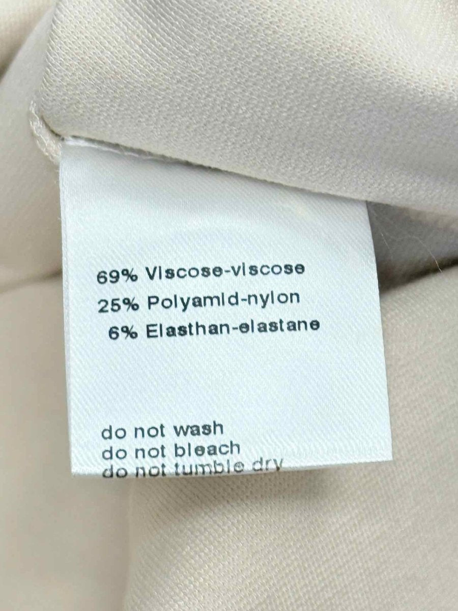 Pre - loved AKRIS Beige Size US 4 Top at Reems Closet