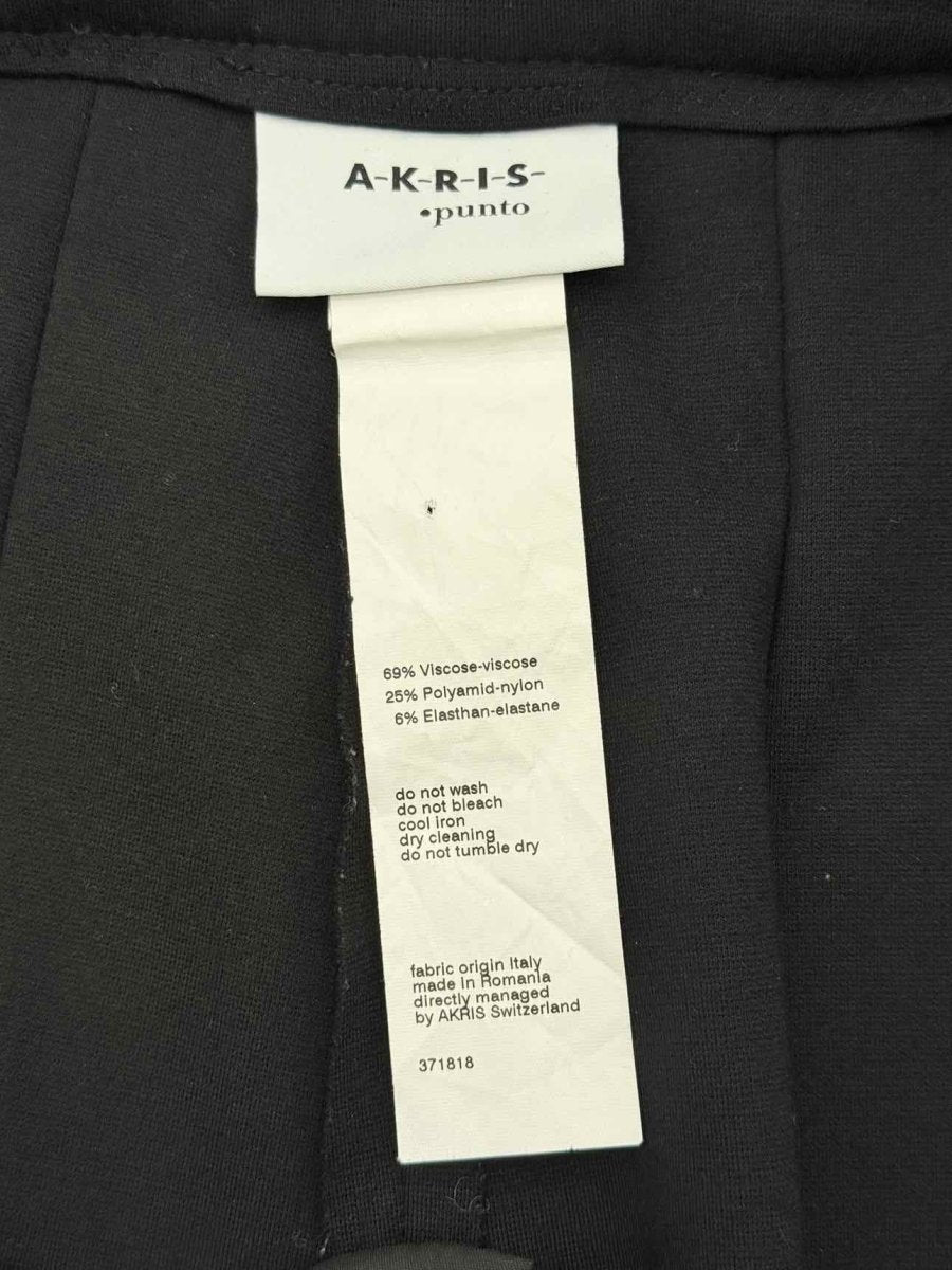 Pre - loved AKRIS Black Size US 10 Pants at Reems Closet