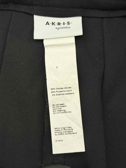 Pre - loved AKRIS Black Size US 10 Pants at Reems Closet