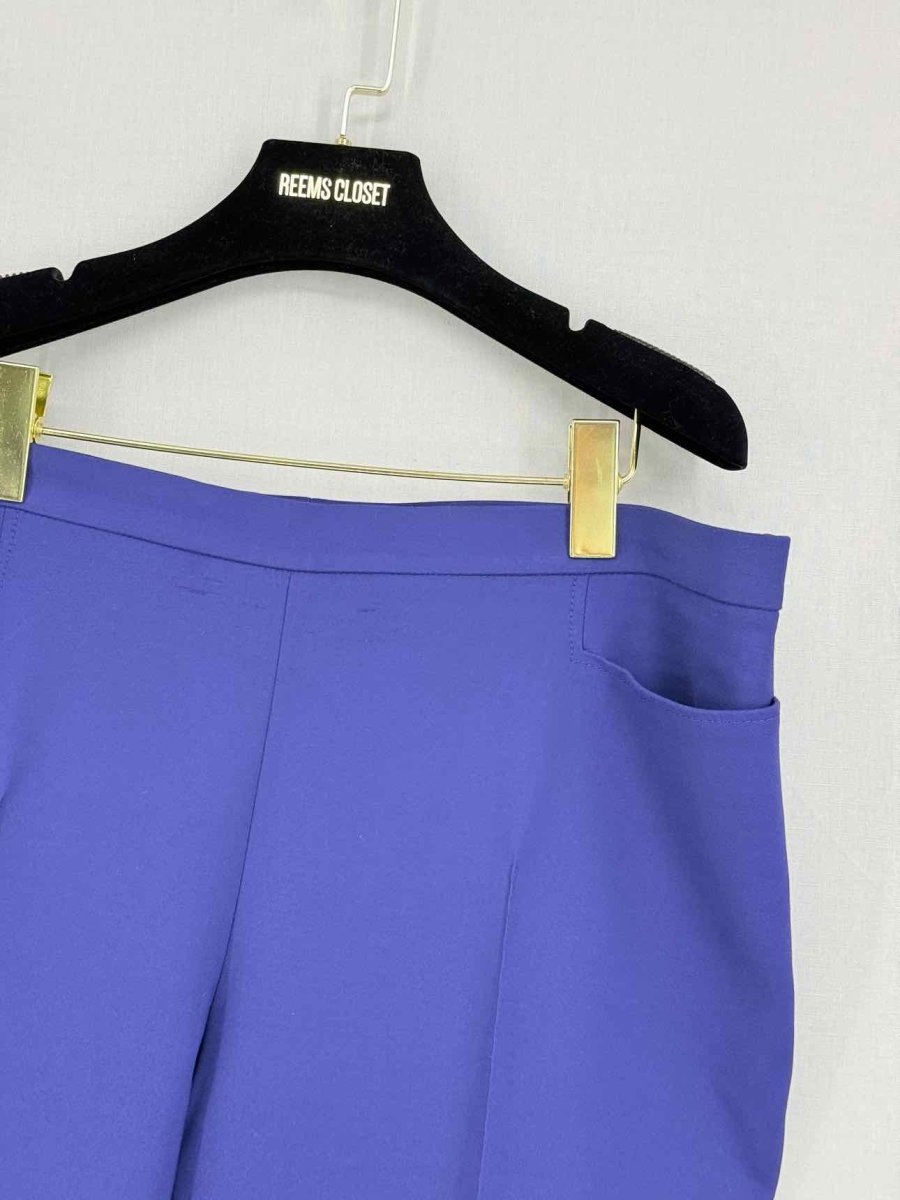 Pre - loved AKRIS Navy Blue Size US 14 Pants at Reems Closet