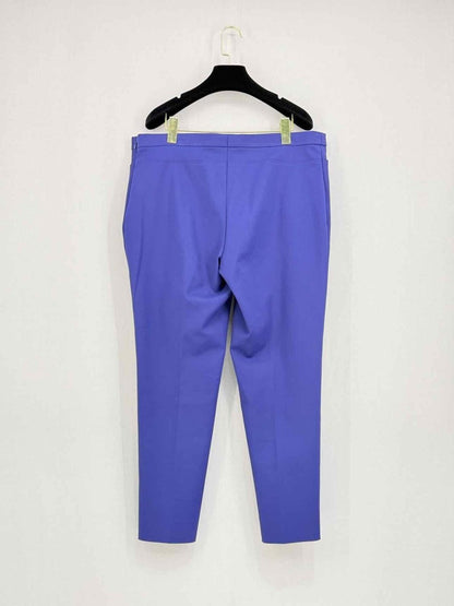 Pre - loved AKRIS Navy Blue Size US 14 Pants at Reems Closet