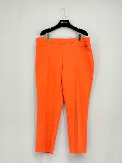 Pre - loved AKRIS Orange Size US 14 Pants at Reems Closet