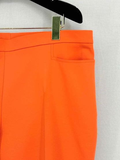 Pre - loved AKRIS Orange Size US 14 Pants at Reems Closet