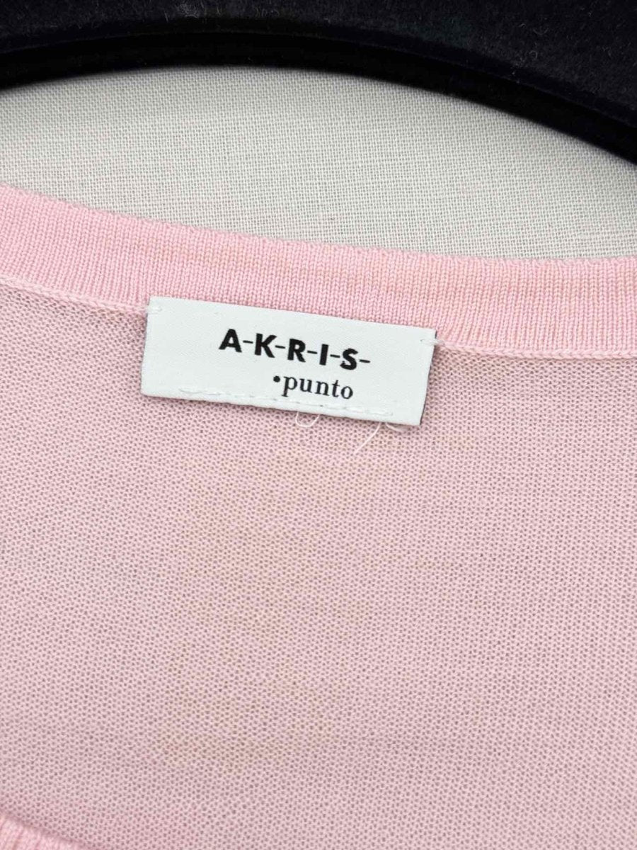 Pre - loved AKRIS Pink Size US 12 Jumper at Reems Closet