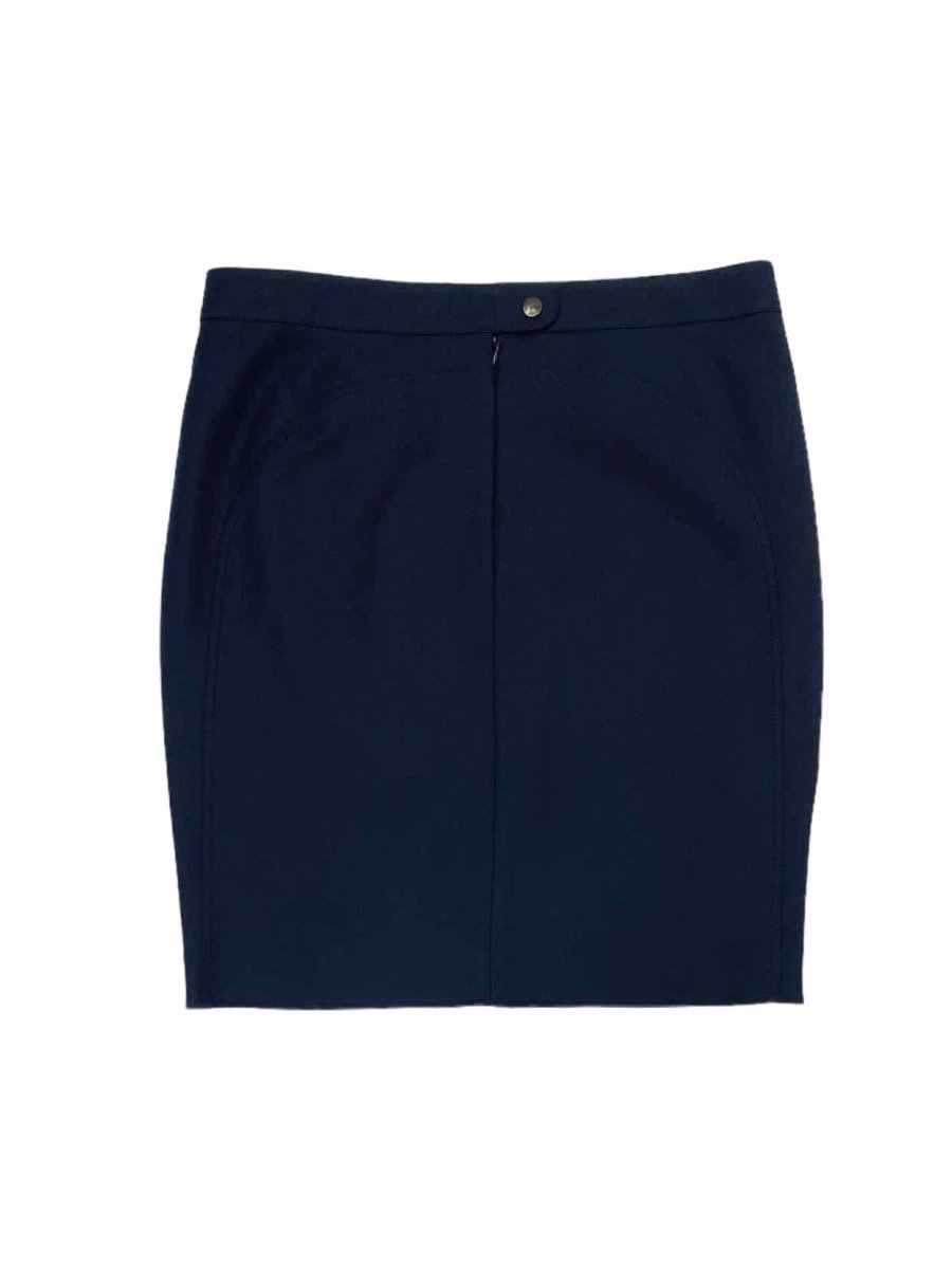 Pre-loved AKRIS PUNTO Black Knee Length Skirt from Reems Closet