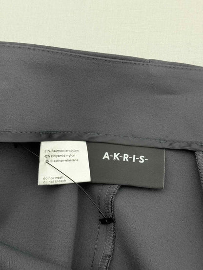 Pre - loved AKRIS Tapered Navy Size US 10 Pants at Reems Closet