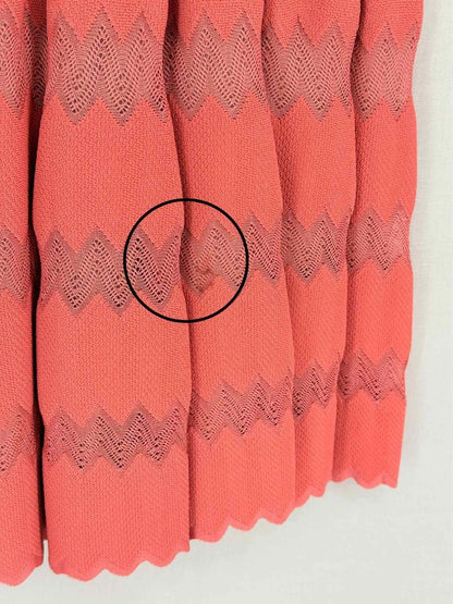 Pre-loved ALAIA Azzedine Coral Size US 2 Short Dress at Reems Closet