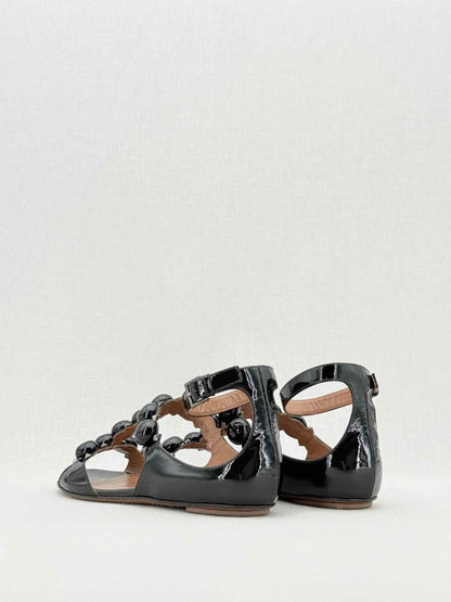 Pre - loved ALAIA Bombe Black Size EU 39 Sandals at Reems Closet