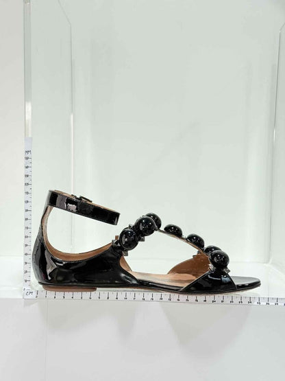 Pre - loved ALAIA Bombe Black Size EU 39 Sandals at Reems Closet