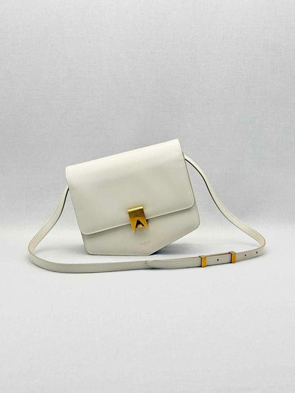 Pre-loved ALAIA Le Papa Off-white Shoulder Bag at Reems Closet
