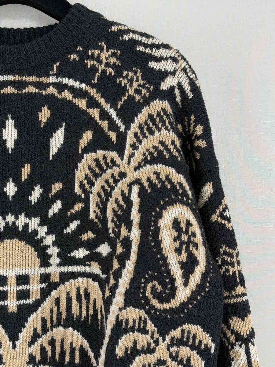 Pre - loved ALANUI Black Multicolor Size XSmall Sweater at Reems Closet