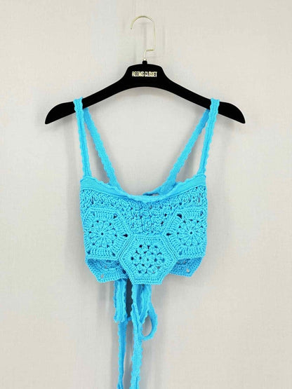 Pre - loved ALANUI Turquoise Size XSmall/Small Outfit Set at Reems Closet