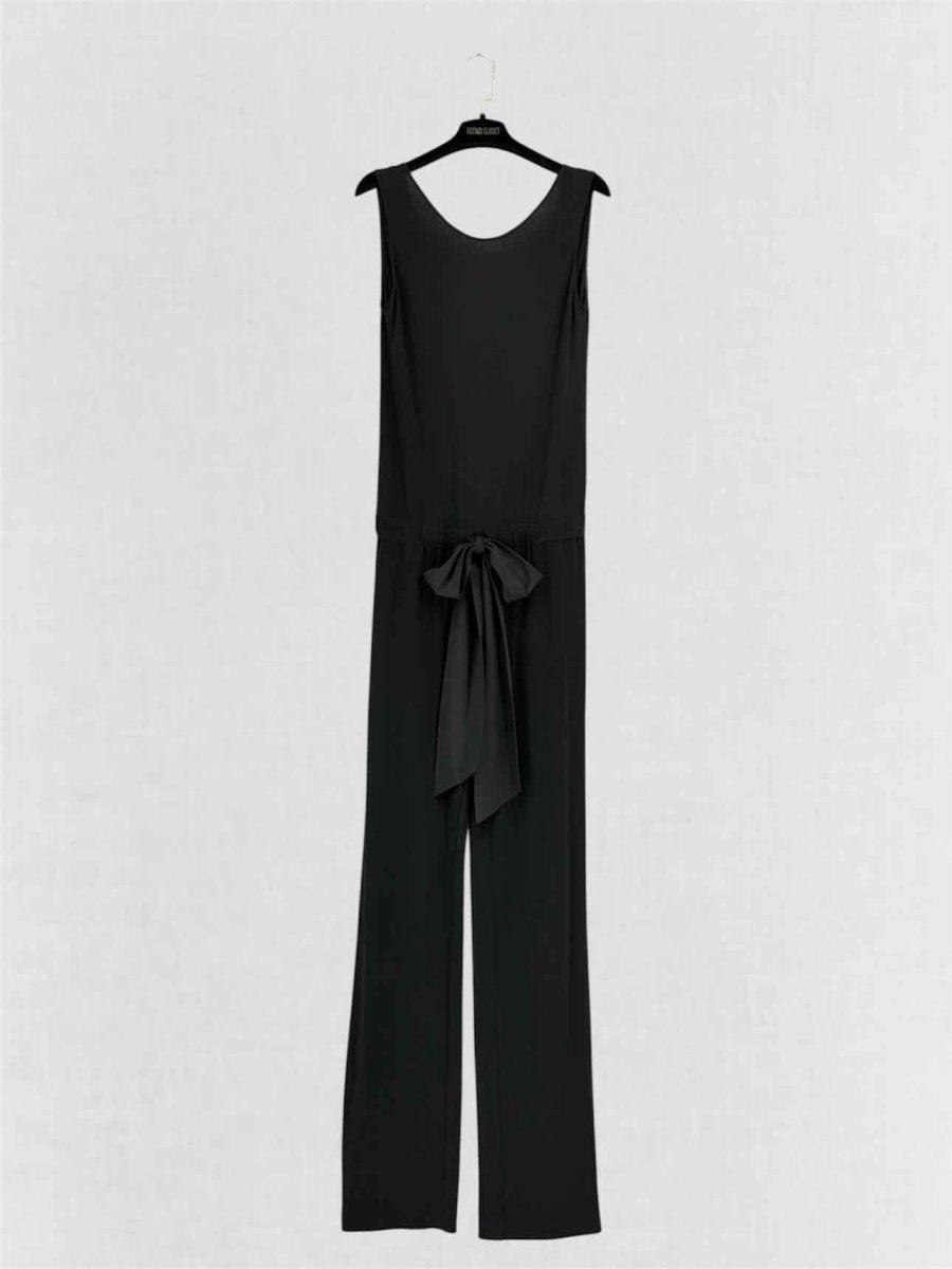 Pre-loved ALBERTA FERRETTI Black Size Medium Jumpsuit at Reems Closet