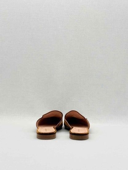 Pre - loved ALBERTA FERRETTI Brown Multicolor Size EU 36 Mules at Reems Closet