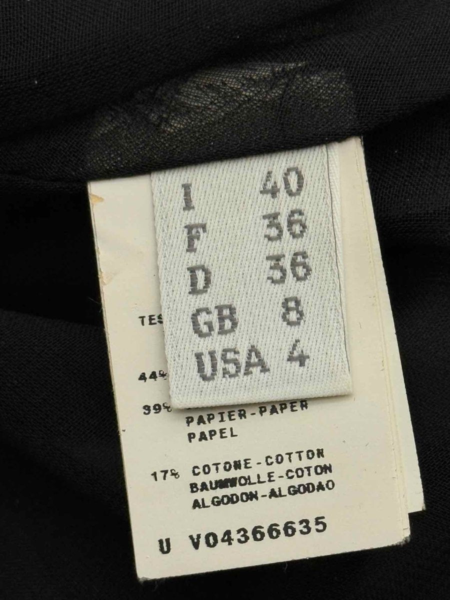 Pre-loved ALBERTA FERRETTI Grey Size US 4 Knee Length Dress at Reems Closet