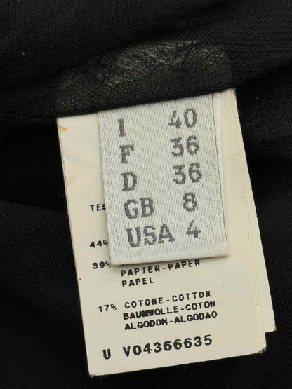 Pre-loved ALBERTA FERRETTI Grey Size US 4 Knee Length Dress at Reems Closet