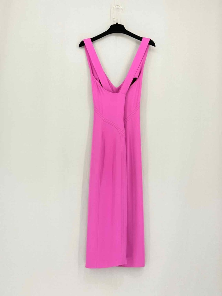Pre-loved ALBERTA FERRETTI Pink Size US 6 Knee Length Dress at Reems Closet