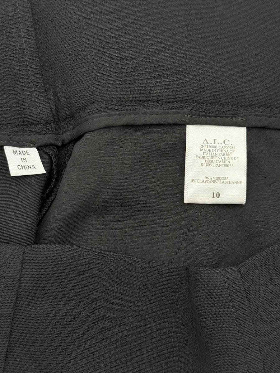 Pre - loved A.L.C. Black Size US 10 Pants at Reems Closet