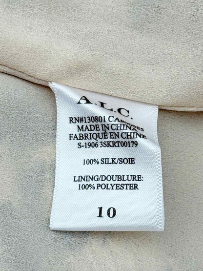 Pre - loved A.L.C. Black & White Size US 10 Midi Skirt at Reems Closet