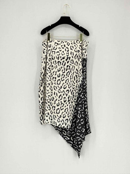 Pre - loved A.L.C. Black & White Size US 10 Midi Skirt at Reems Closet