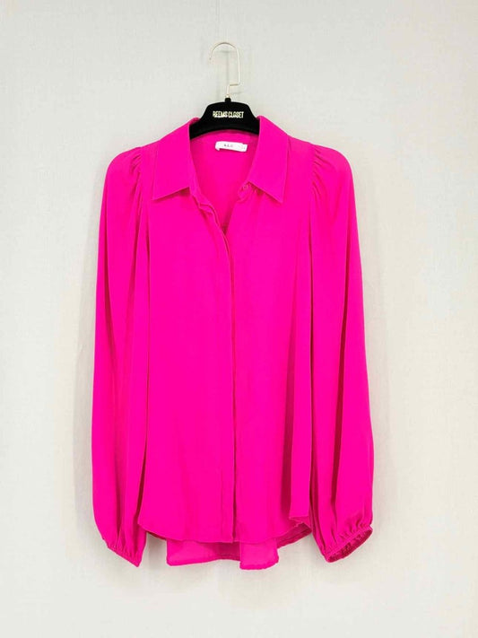 Pre - loved A.L.C. Fuchsia Size US 4 Blouse at Reems Closet