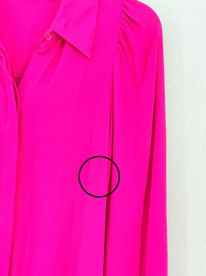 Pre - loved A.L.C. Fuchsia Size US 4 Blouse at Reems Closet