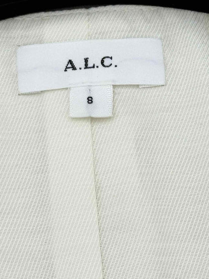 Pre - loved A.L.C. Maxwell Cream Size US 8 Vest at Reems Closet