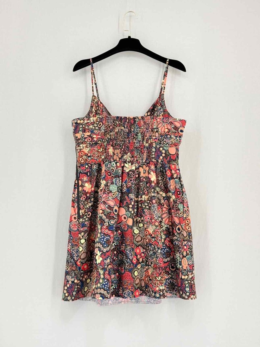 Pre - loved A.L.C. Multicolor Print Size US 10 Short Dress at Reems Closet