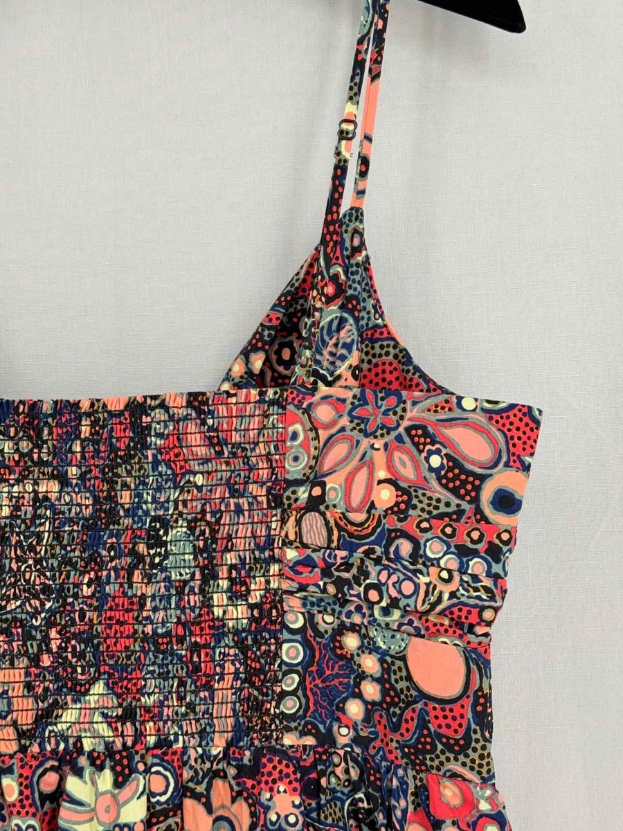 Pre - loved A.L.C. Multicolor Print Size US 10 Short Dress at Reems Closet