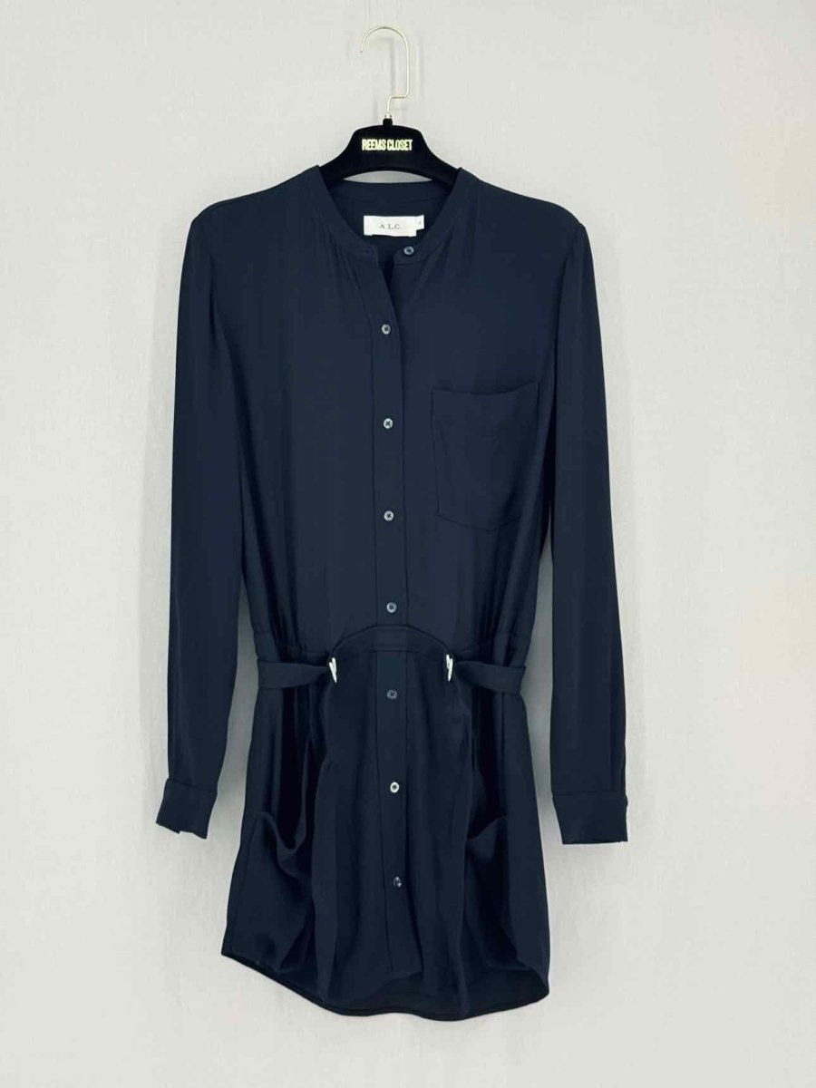 Pre - loved A.L.C. Navy Blue Size US 0 Short Dress at Reems Closet