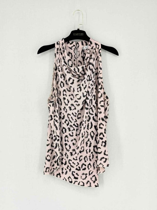 Pre - loved A.L.C. Pink & Black Size US 6 Top at Reems Closet