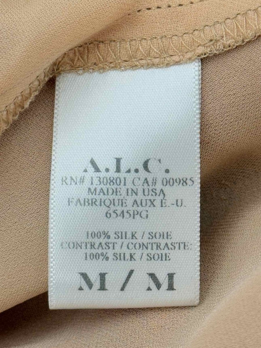 Pre - loved A.L.C. Red Print Size Medium Short Dress at Reems Closet