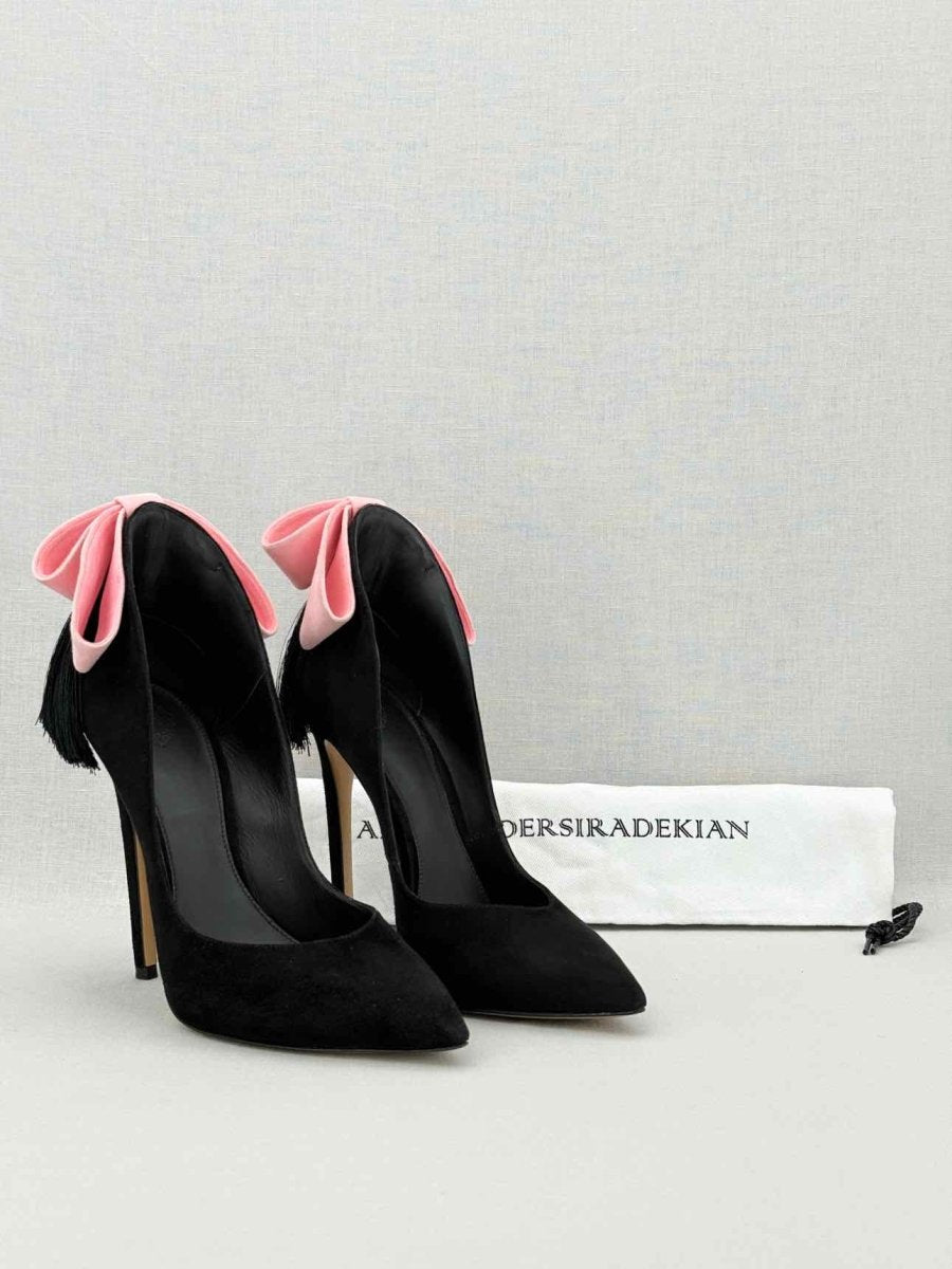 Pre - loved ALEKSANDER SIRADEKIAN Gherda Black Size EU 38 Pumps at Reems Closet