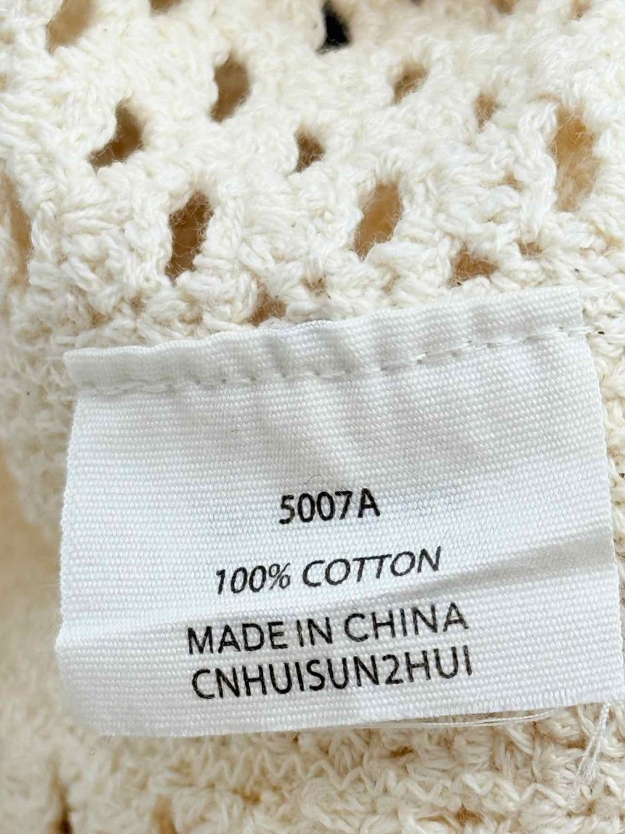 Pre - loved ALEMAIS Splash Cream Multicolor Tote Bag at Reems Closet