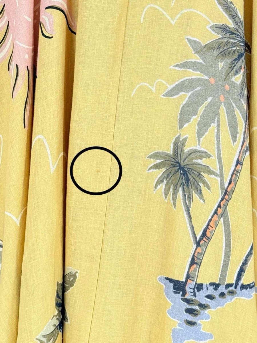Pre - loved ALEMAIS Sunset Shades Yellow Size US 2 Long Dress at Reems Closet