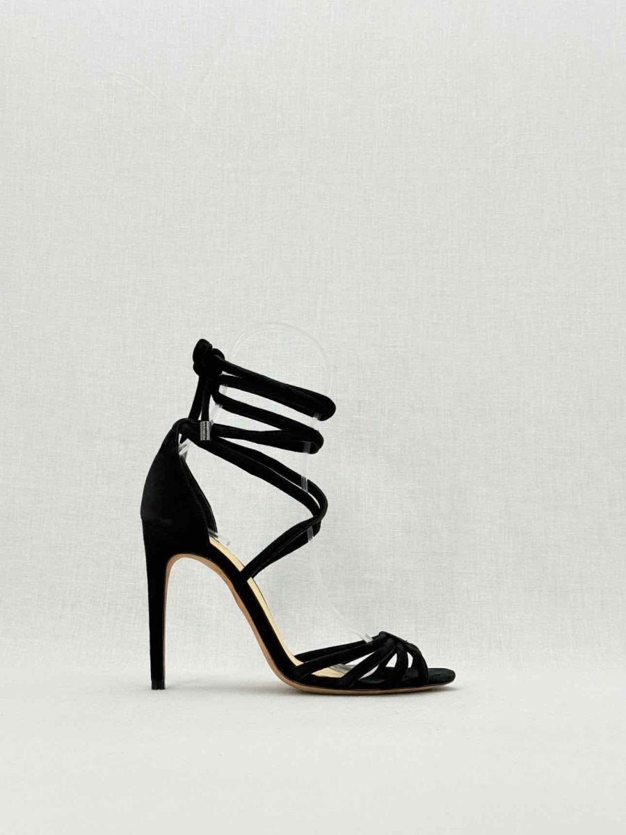 Pre - loved ALEXANDER BIRMAN Black Size EU 37 Heeled Sandals at Reems Closet