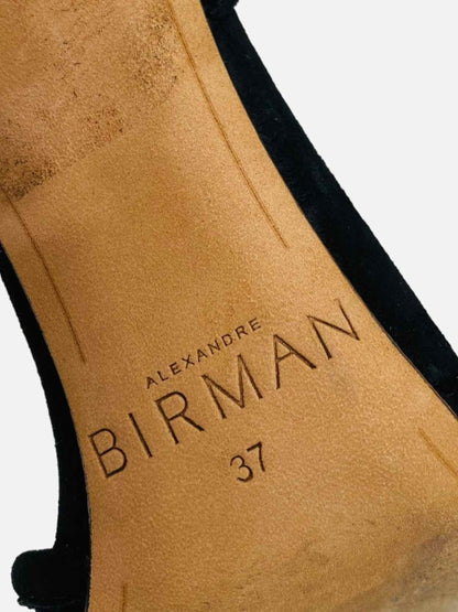 Pre - loved ALEXANDER BIRMAN Black Size EU 37 Heeled Sandals at Reems Closet