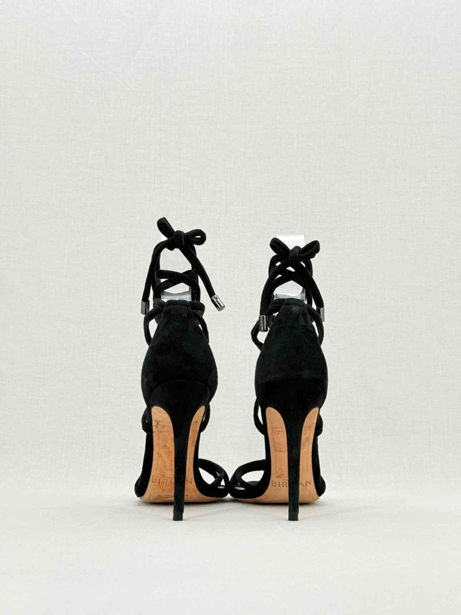 Pre - loved ALEXANDER BIRMAN Black Size EU 37 Heeled Sandals at Reems Closet