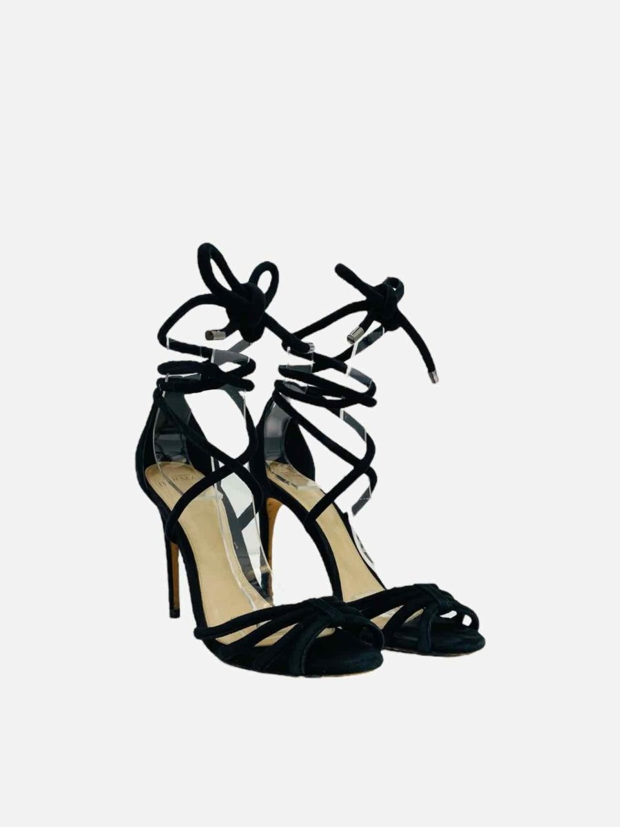 Pre - loved ALEXANDER BIRMAN Black Size EU 37 Heeled Sandals at Reems Closet