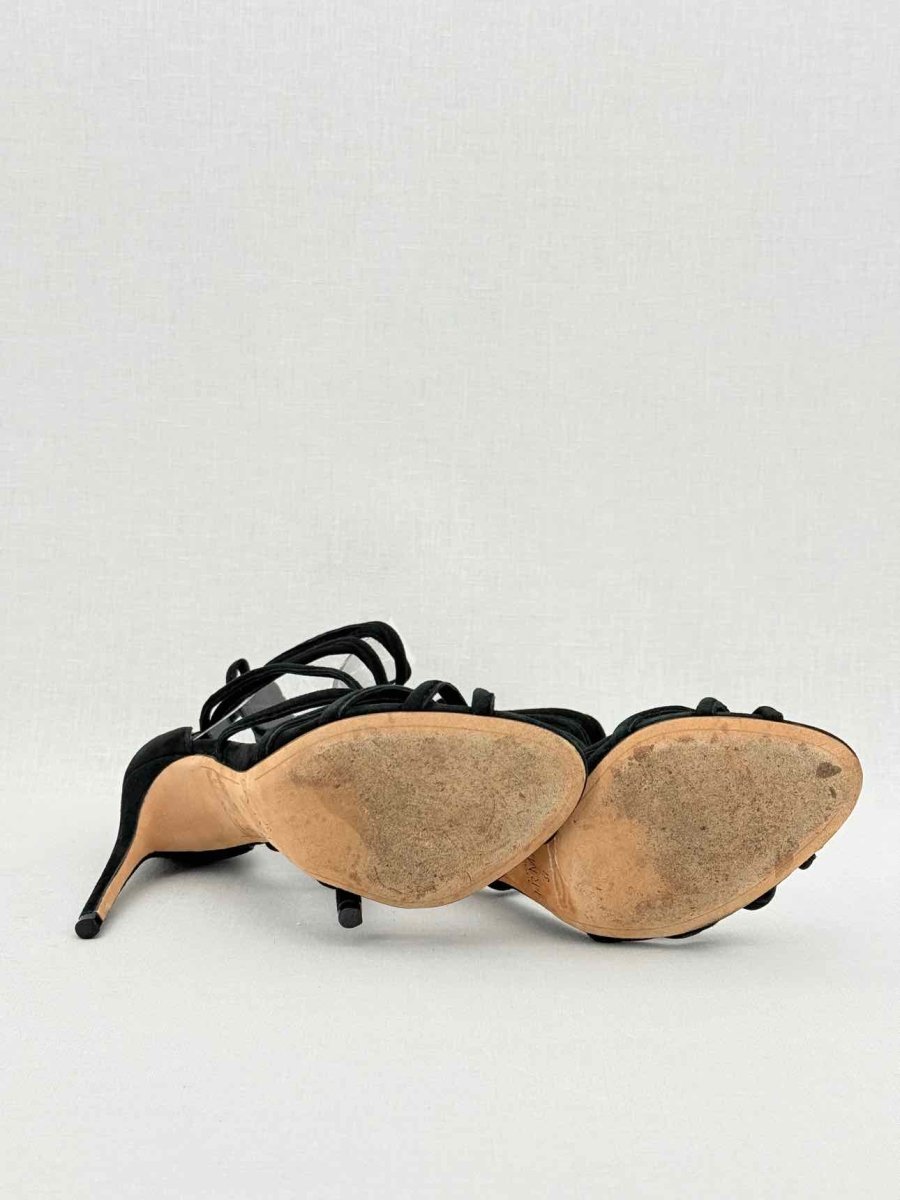 Pre - loved ALEXANDER BIRMAN Black Size EU 37 Heeled Sandals at Reems Closet