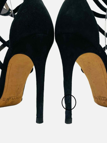 Pre - loved ALEXANDER BIRMAN Black Size EU 37 Heeled Sandals at Reems Closet