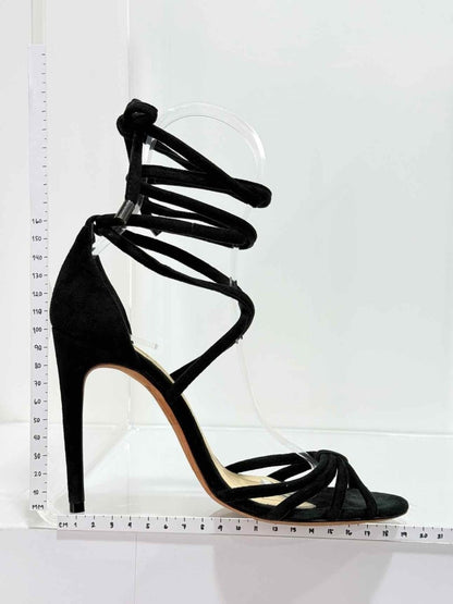 Pre - loved ALEXANDER BIRMAN Black Size EU 37 Heeled Sandals at Reems Closet