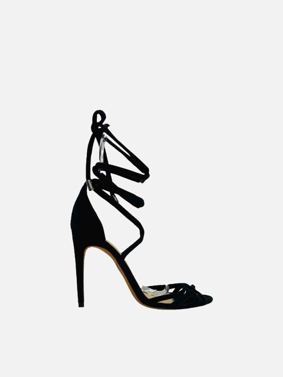 Pre - loved ALEXANDER BIRMAN Black Size EU 37 Heeled Sandals at Reems Closet