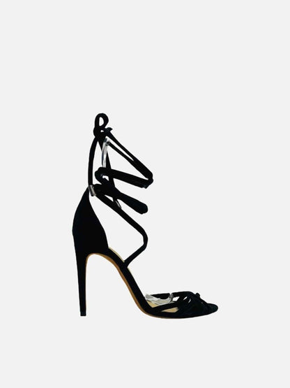 Pre - loved ALEXANDER BIRMAN Black Size EU 37 Heeled Sandals at Reems Closet