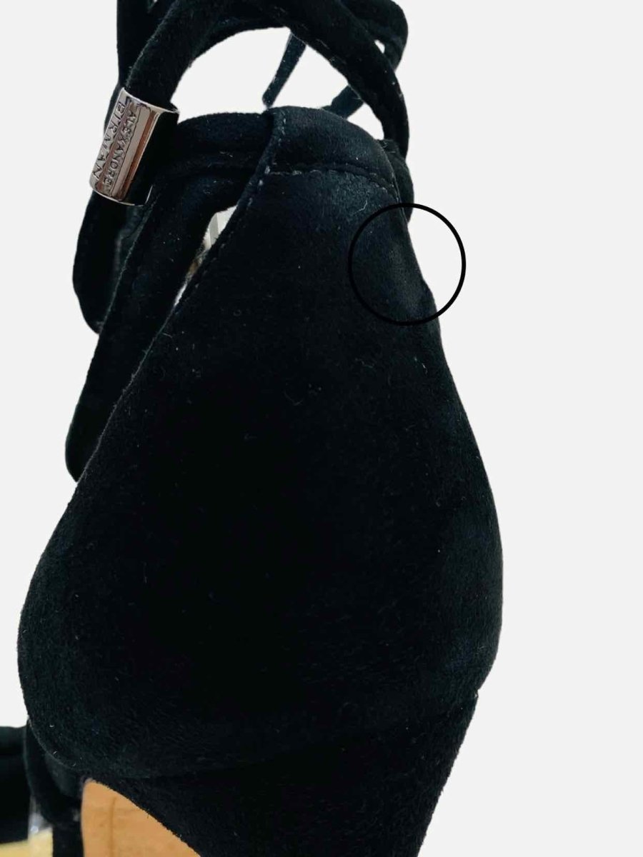 Pre - loved ALEXANDER BIRMAN Black Size EU 37 Heeled Sandals at Reems Closet