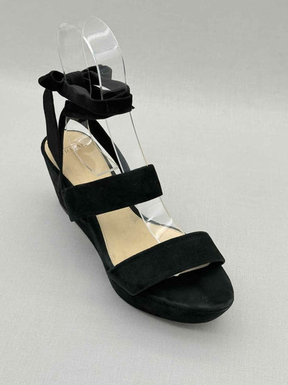 Pre - loved ALEXANDER BIRMAN Black Size EU 40 Wedges at Reems Closet