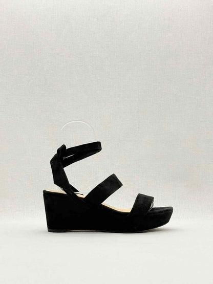 Pre - loved ALEXANDER BIRMAN Black Size EU 40 Wedges at Reems Closet
