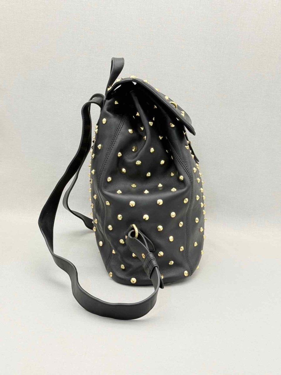 Pre-loved ALEXANDER MCQUEEN Black Backpack at Reems Closet